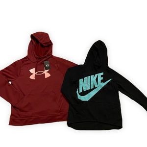 Under Armour + Nike Hoodie Bundle